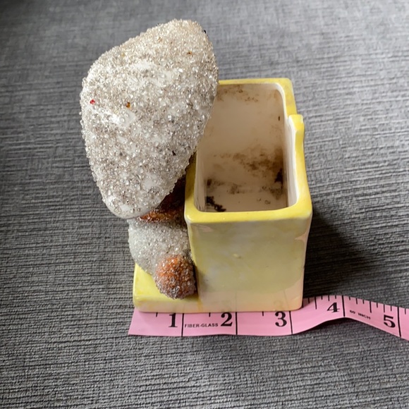 Vtg Grantcrest sugar coated small dog planter - Picture 9 of 11